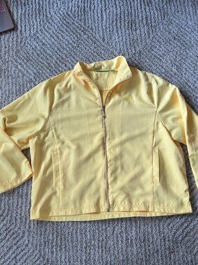 Yellow Allyson Whitmore Golf Petite Jacket!